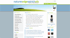 Desktop Screenshot of naturesedgeonline.com